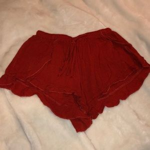 Nasty Gal flowy shorts